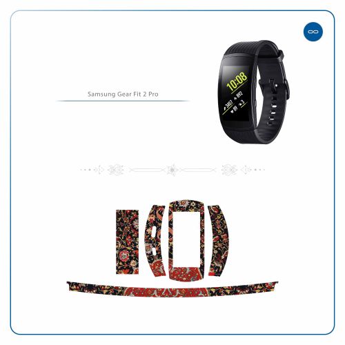 Samsung_Gear Fit 2 Pro_Persian_Carpet_Red_2